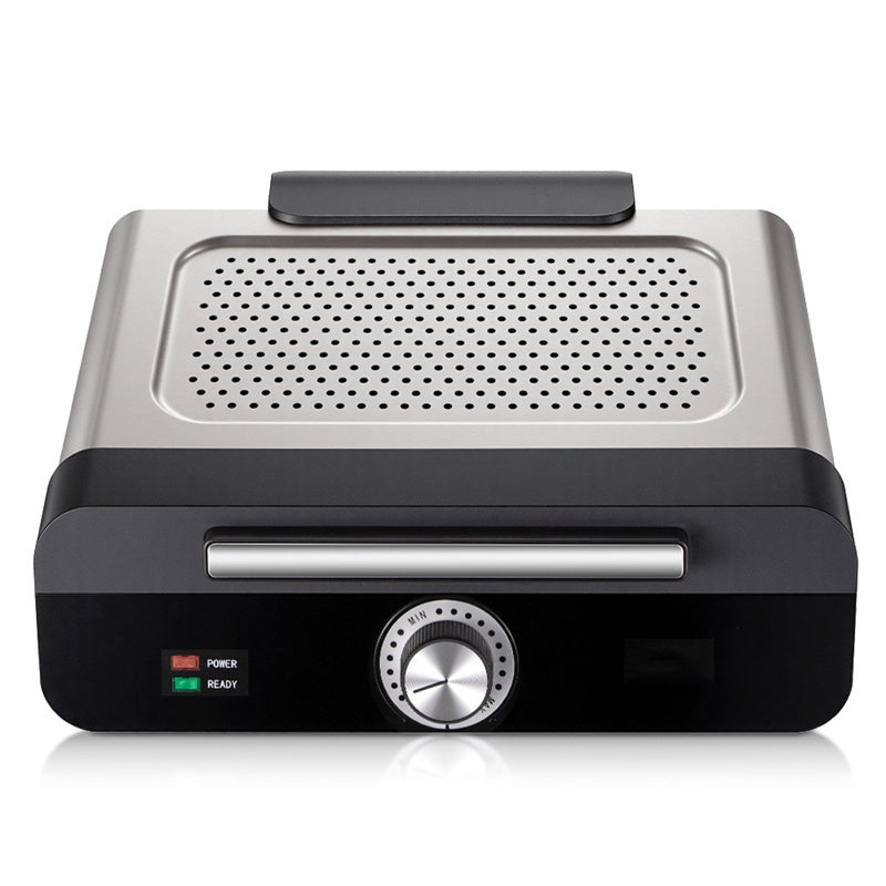 ⏳Begränsad tid 50 % Rabatt⏰2200 W rökfri inomhusgrill med nonstick-platta🥩