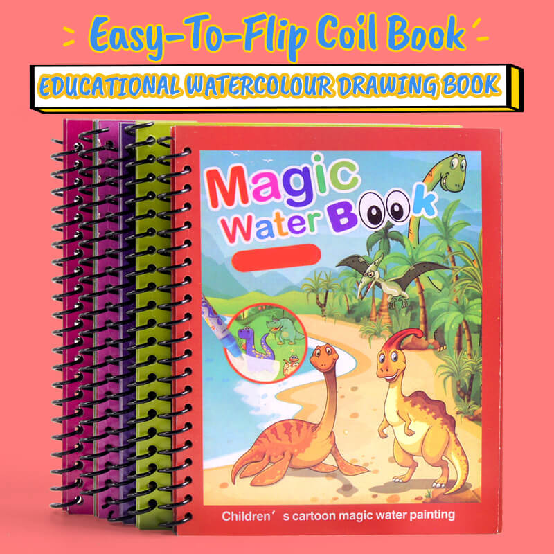 🎁Tidig julförsäljning - 49% rabatt🎅Magic Water Book™ - Trolla fram teckningen - Målarbok