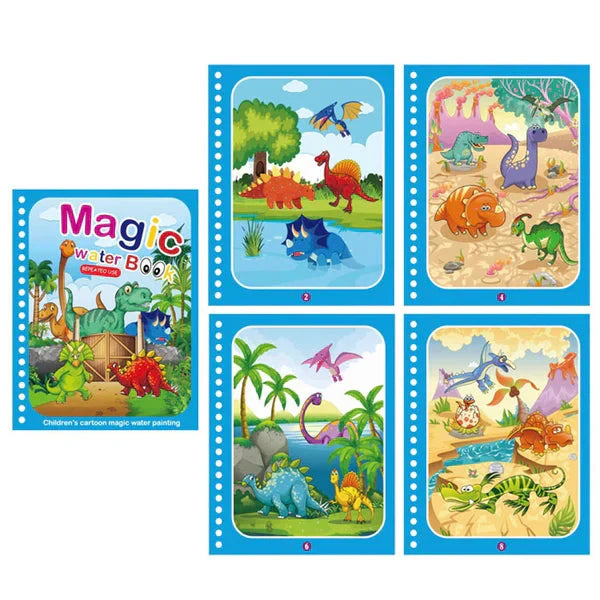 🎁Tidig julförsäljning - 49% rabatt🎅Magic Water Book™ - Trolla fram teckningen - Målarbok