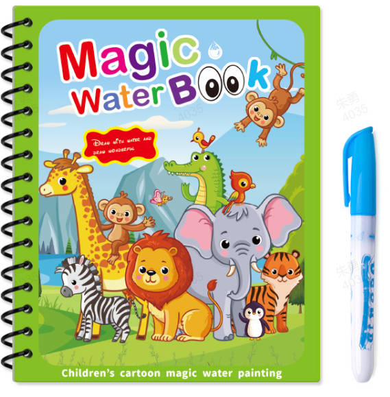 🎁Tidig julförsäljning - 49% rabatt🎅Magic Water Book™ - Trolla fram teckningen - Målarbok