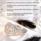 🎁✨Elegant tvåtonig Keltsknotzirkonring🔥