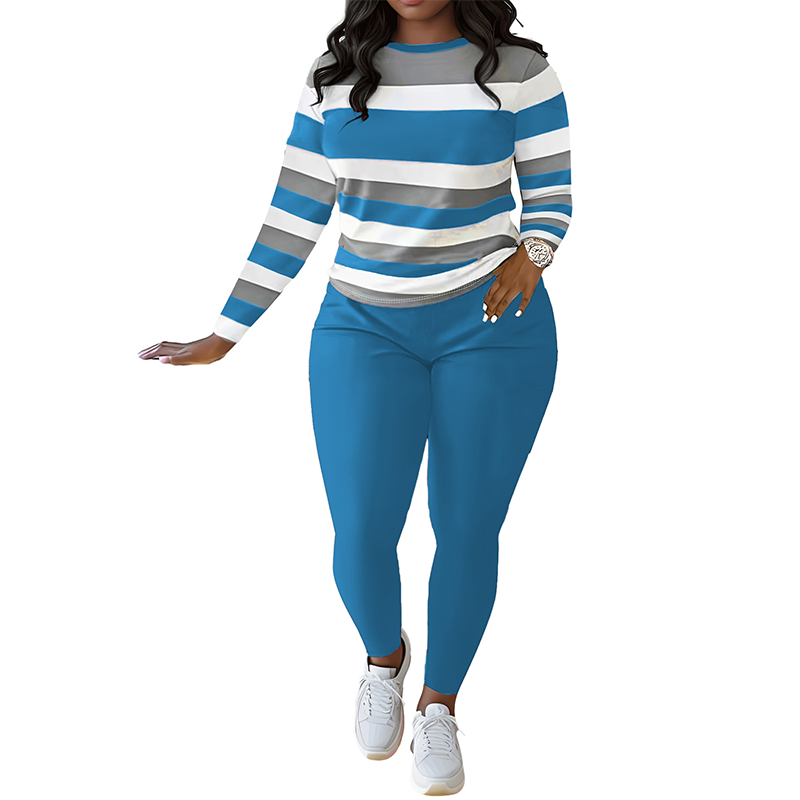 ✨SISTA DAGENS REA 60% RABATT✨2-delat set för kvinnor i casual stil👚👖
