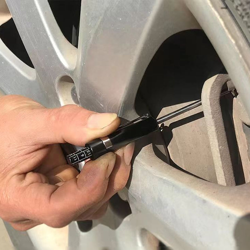 🔧 KÖP 2 FÅ 1 GRATIS! 🎉 Bromsbeläggstjockleksmätare – precis mätning, hållbar och lättläst 📏📦