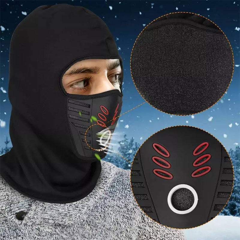 💥50 % rabatt💞 Vindtät helmask för vinterbruk, unisex