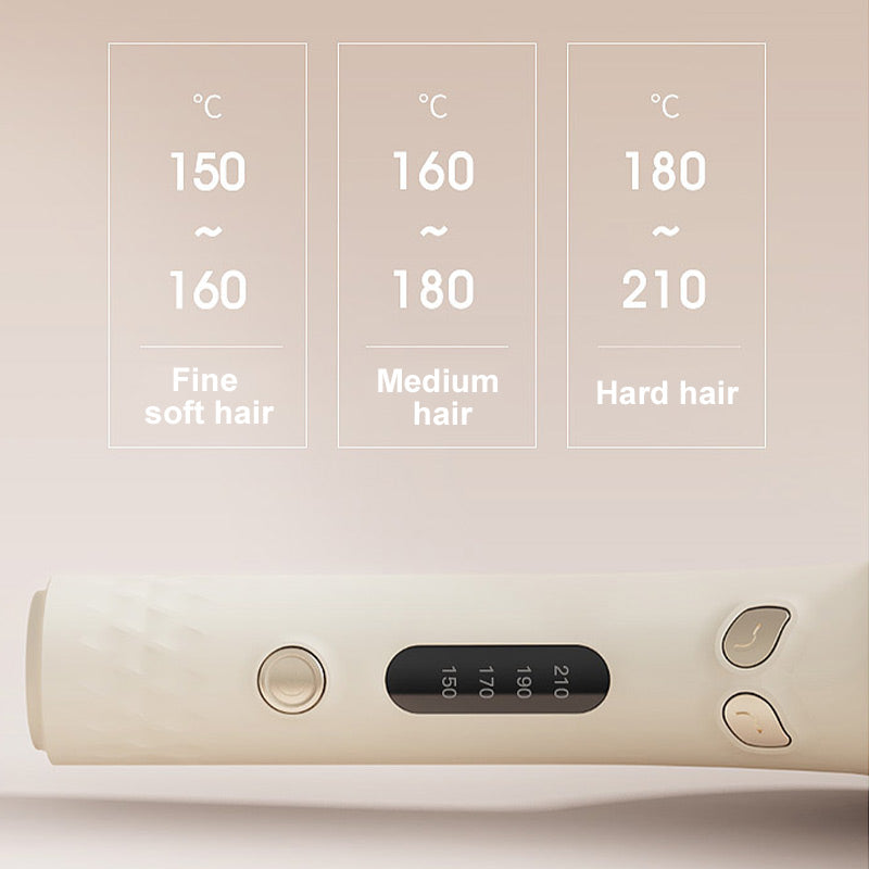 Automatisk Locktång med Fyra Temperaturinställningar