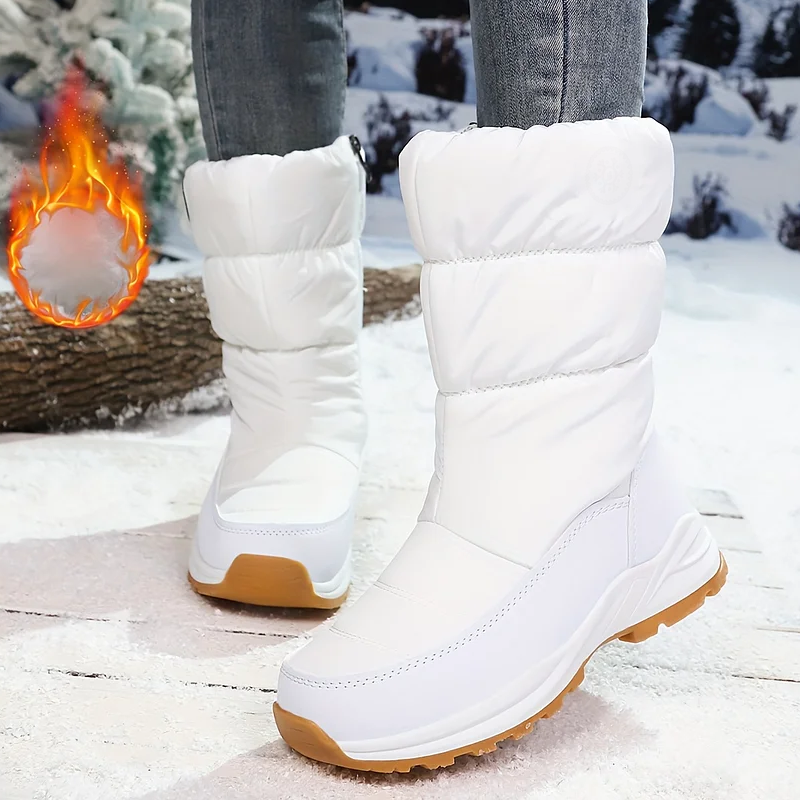 🎁50% RABATT💖Ultravarma konstpälsfodrade snöstövlar för kvinnor