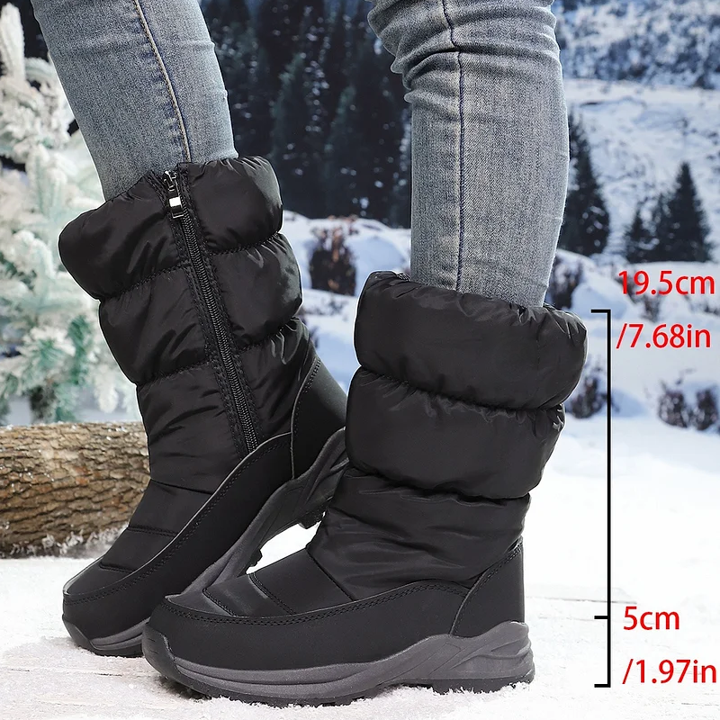 🎁50% RABATT💖Ultravarma konstpälsfodrade snöstövlar för kvinnor