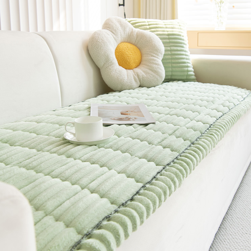 🛋️ 50% RABATT! 🛡️ Quiltad Soffdyna – Halkfri, Manchester-Tyg & Lätt att Rengöra ✨