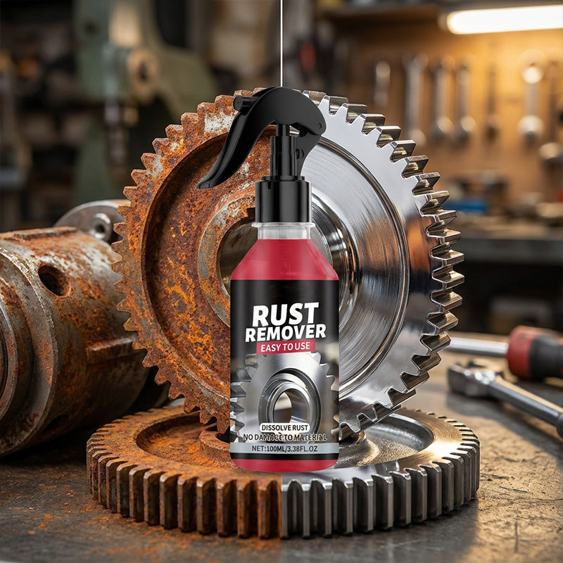🔧 KÖP 3, FÅ 1 GRATIS! ⚙️ Rostborttagningsspray för Metall – Snabbverkan, skonsam mot ytor & förhindrar nyrostning – perfekt för verktyg, bildelar och utemöbler 🛡️