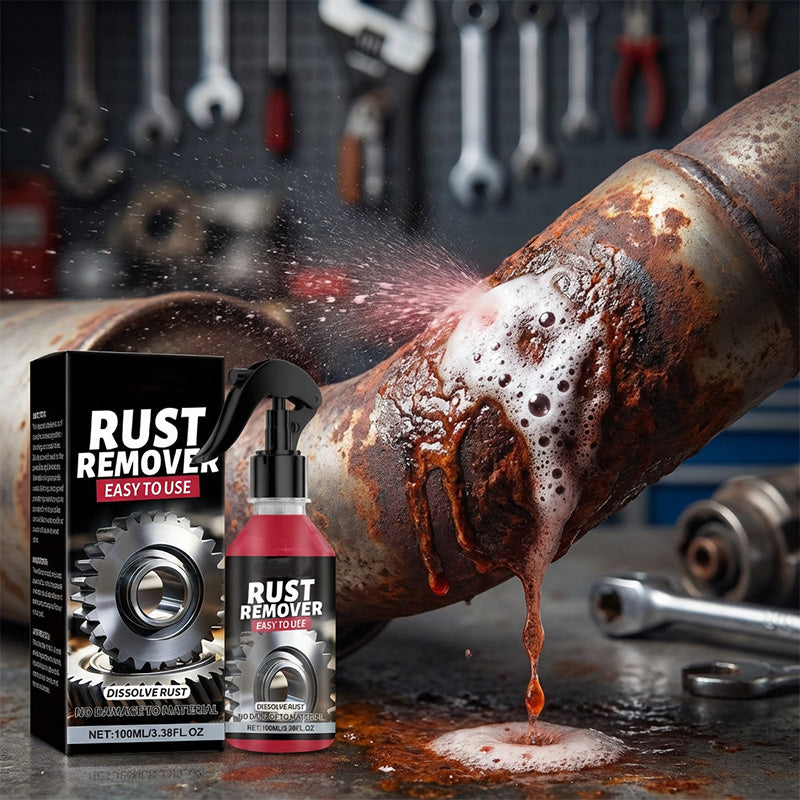 🔧 KÖP 3, FÅ 1 GRATIS! ⚙️ Rostborttagningsspray för Metall – Snabbverkan, skonsam mot ytor & förhindrar nyrostning – perfekt för verktyg, bildelar och utemöbler 🛡️
