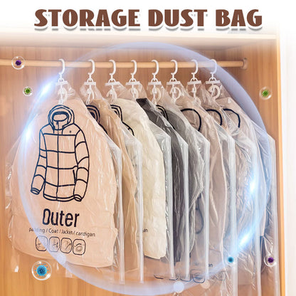 🧥 50% RABATT! 🛄 Vakuumförvaringspåsar – Sparar 80% Utrymme, Vattentät & För Täck/Kläder ✨