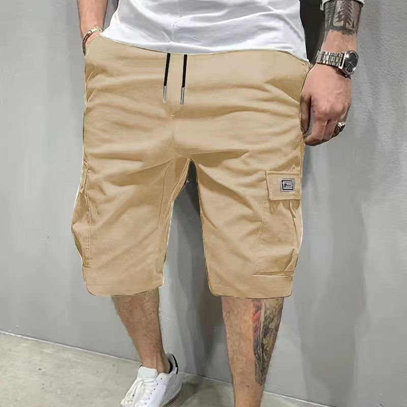 🩳 60% RABATT! ☀️ Lätta Cargoshorts – Andningsbart Tyg, Knälång Skärning & Säkra Fickor För Telefon & Nycklar, Bekväma Hela Dagen ✅