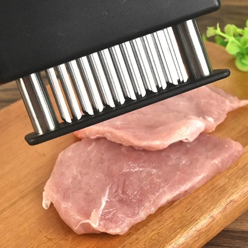 📢📢55% OFF !!🎉Köttmörkare med 48 rostfria stålblad