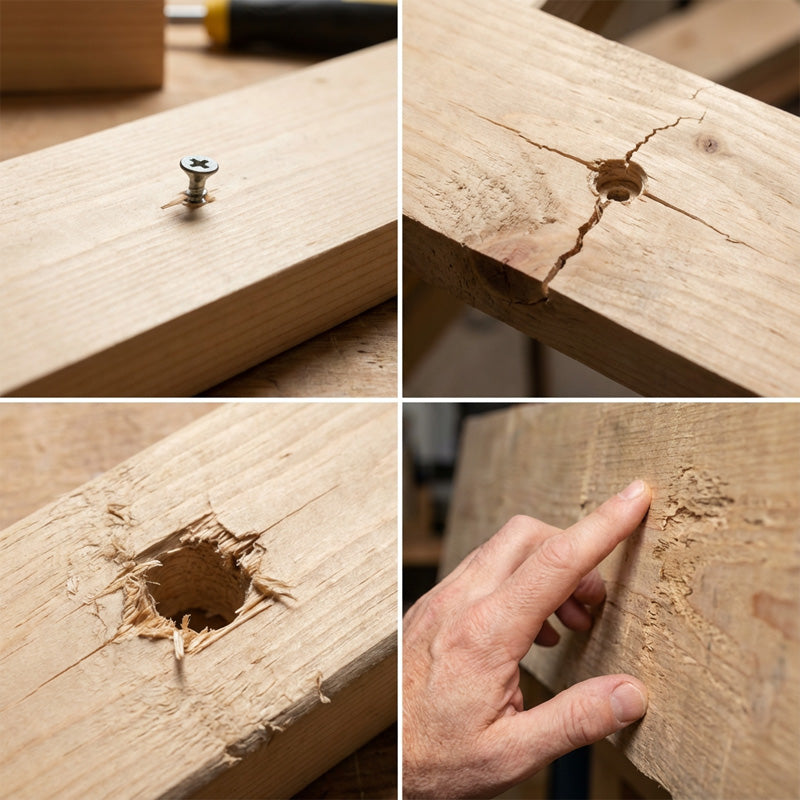 5-delars eller 3-delars försänkningsborrsats för träbearbetning