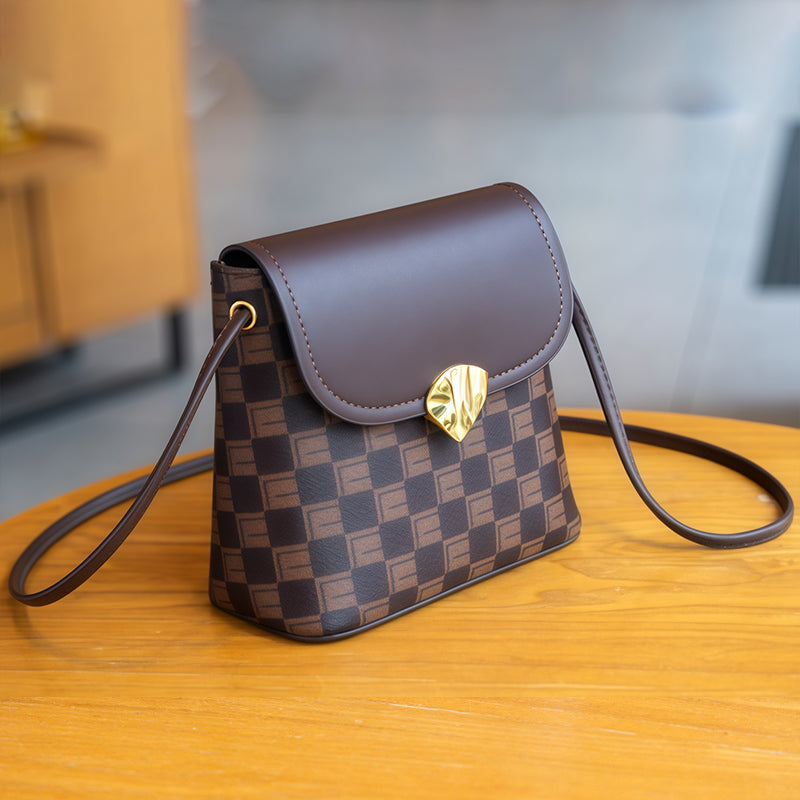 🔥Damers monogrammönster Crossbody-väska