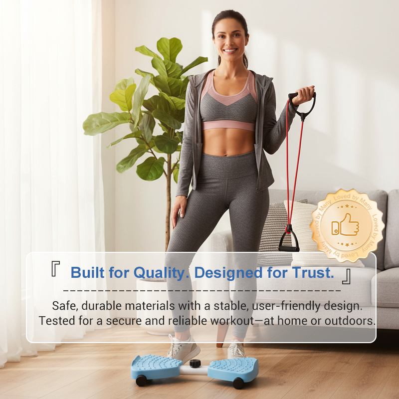 🏃‍♀️ 50% RABATT! 🔄 Kompakt Kardiostepper med Vridfunktion – Effektiv Träning, Tyst Drift & Smidig Lagring 💪