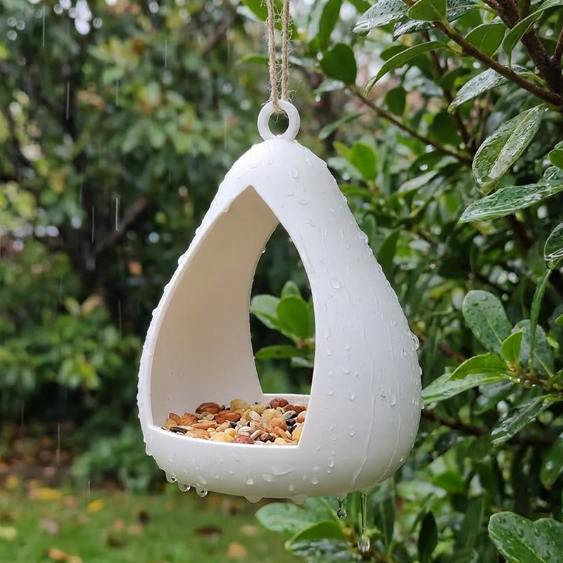 🐦🌱Modern droppformad hängande fågelmatare