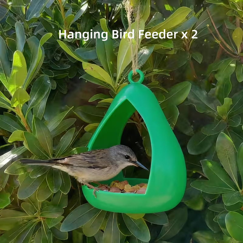 🐦🌱Modern droppformad hängande fågelmatare