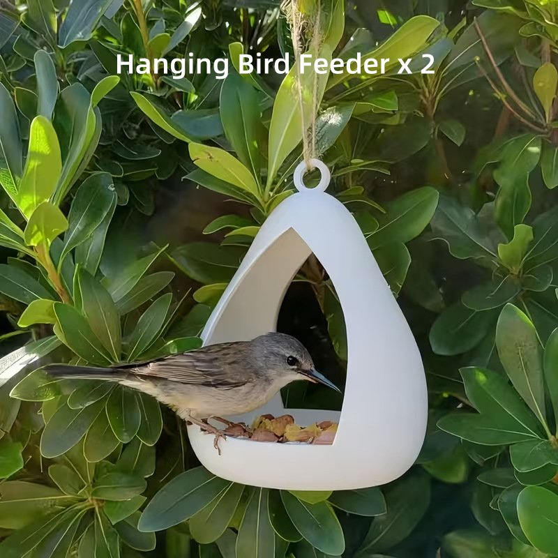 🐦🌱Modern droppformad hängande fågelmatare