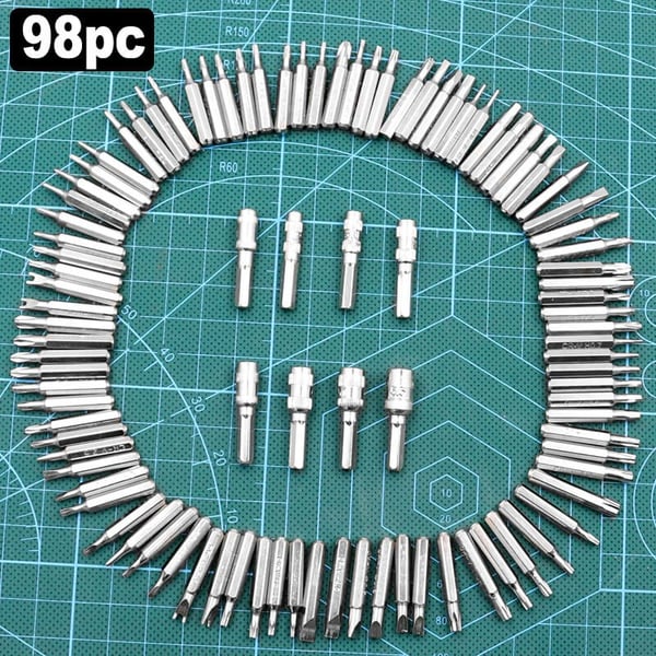 🔥Nyhet 50 % RABATT🔥🔧115 i 1/138 i 1 Magnetisk Skruvmejselsats🛠️