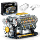 Motormodell byggblocksset