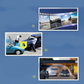 3-kanals Dashcam 1080P med WiFi