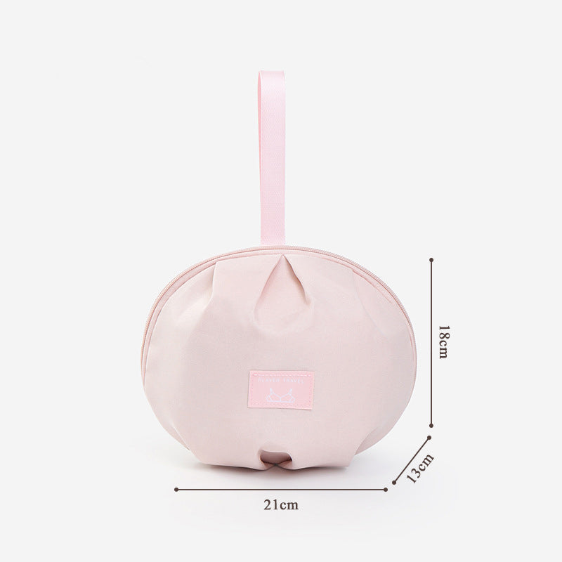 👙 50 % RABATT NU! 🧳 Bärbar förvaringsväska för underkläder – unik sfärisk design, indelad interiör & slitstark – perfekt för resor ✈️