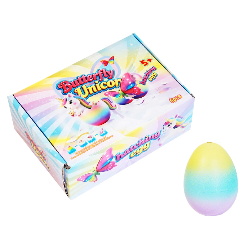 🥚 60% RABATT! 🦄 Magisk Kläckäggsleksak – 6-pack, 2026 Nyhet – Växer i Vatten, Överraskningsfigurer & Rolig Badleksak 🐣
