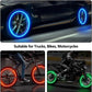 💚KÖP 2 FÅ 2 GRATIS💚Luminösa Night Rider ventilkåpor