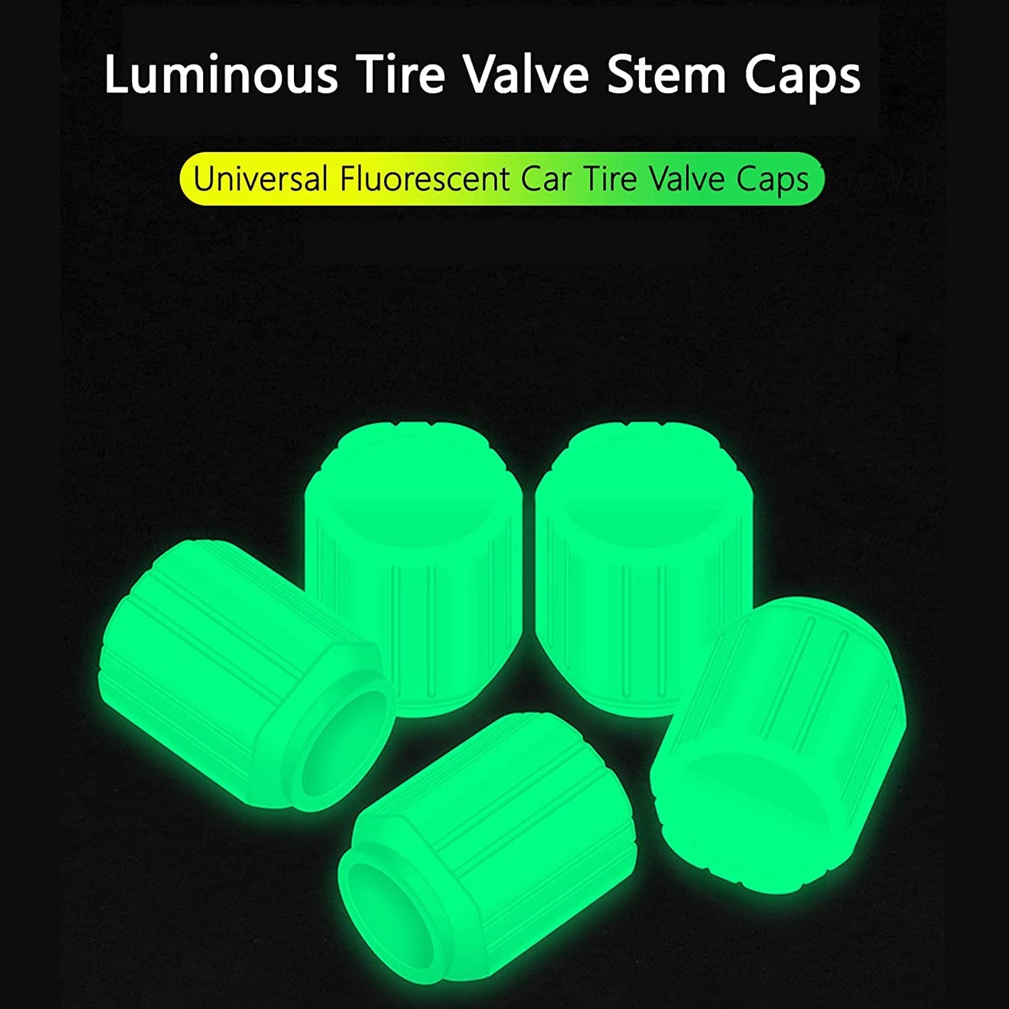 💚KÖP 2 FÅ 2 GRATIS💚Luminösa Night Rider ventilkåpor