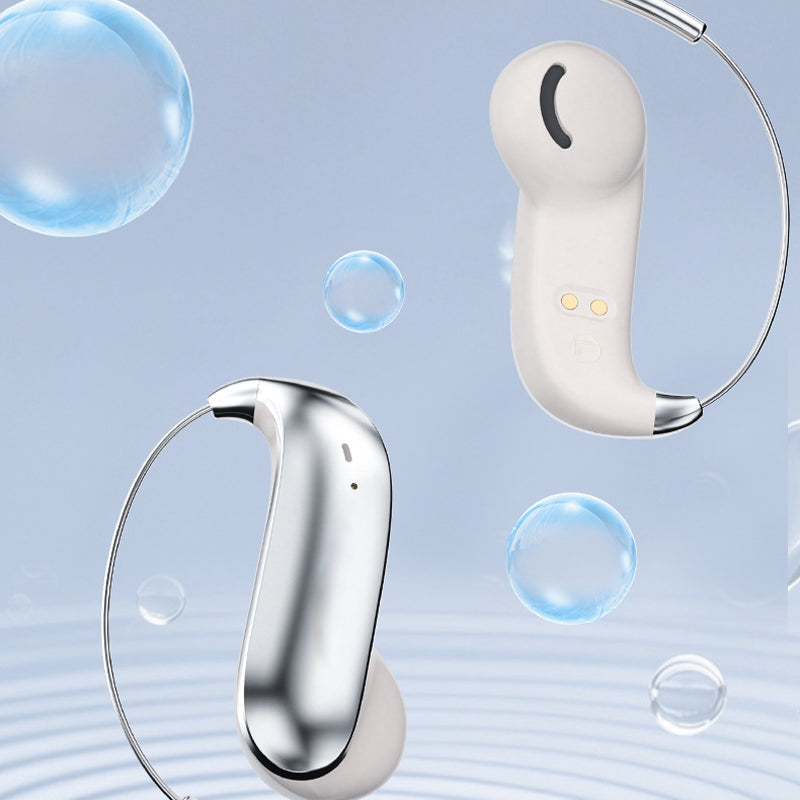 🎁2026 års nyheter – 50 % rabatt💥Bluetooth 6.0-öronsnäckor – ultralätta på bara 4,2 g, känns knappt alls. 48 timmars speltid, IPX5-svettskyddade. Perfekta för löpning och vardagslyssnande. ⚡✨