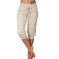 🧘‍♀️🌸 50% RABATT! | Korta Sweatpants – Dragsko i Midjan & Capri-längd för Avkoppling!
