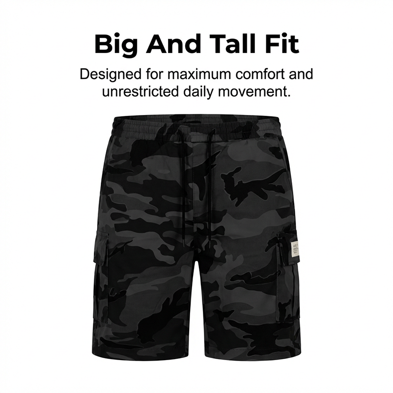 🩳 50% RABATT NU! 🌿 Herr taktiska cargo shorts – Flera fickor & lös passform – Camo streetwear, slitstarka & perfekta för utomhusäventyr eller lediga sommardagar 💪