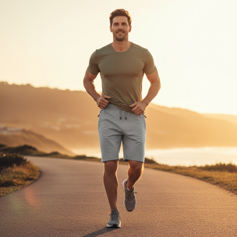 🩳 BEGRÄNSAD TID: 50 % RABATT! ✨ Sportshorts för män med hög elasticitet – 3 färger, storlekar M–4XL, fickor med dragkedja 🏀