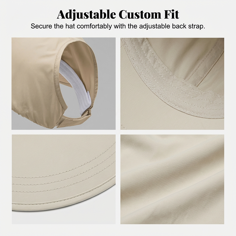 🧢 50% RABATT ☀️ | Basebollhatt med Bred Brätte – UV-skydd & Andningsbar