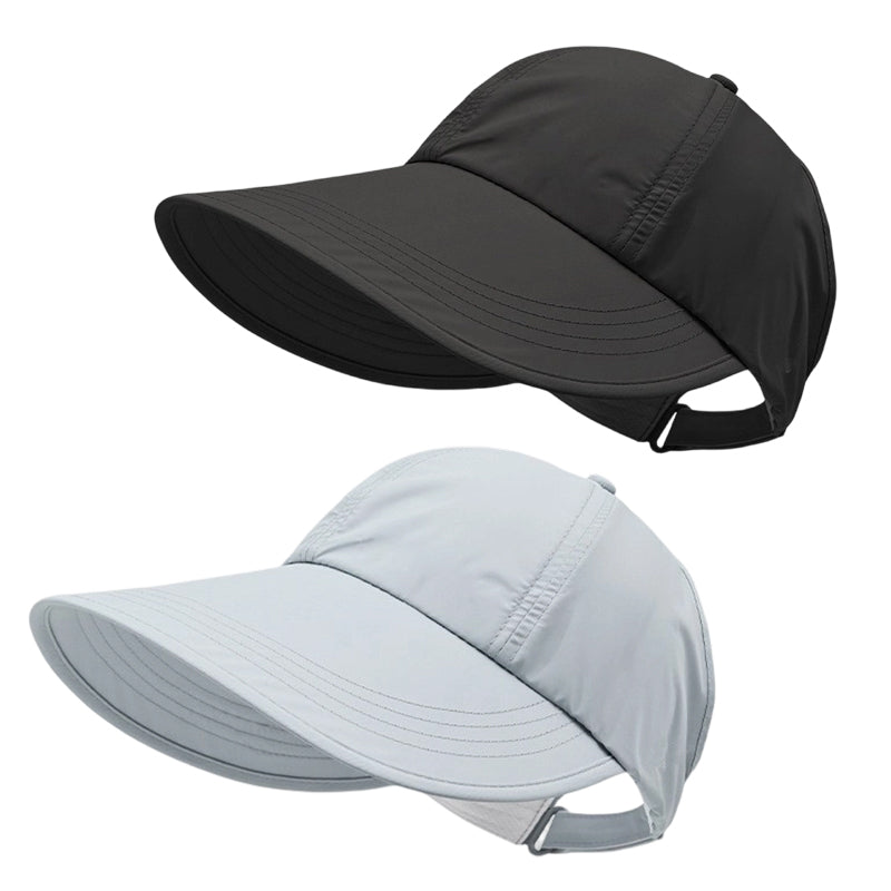 🧢 50% RABATT ☀️ | Basebollhatt med Bred Brätte – UV-skydd & Andningsbar