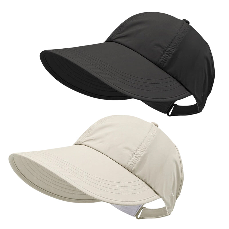🧢 50% RABATT ☀️ | Basebollhatt med Bred Brätte – UV-skydd & Andningsbar