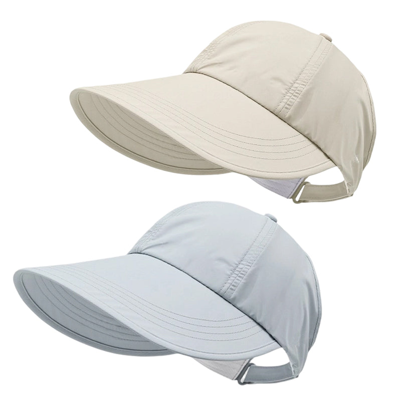 🧢 50% RABATT ☀️ | Basebollhatt med Bred Brätte – UV-skydd & Andningsbar