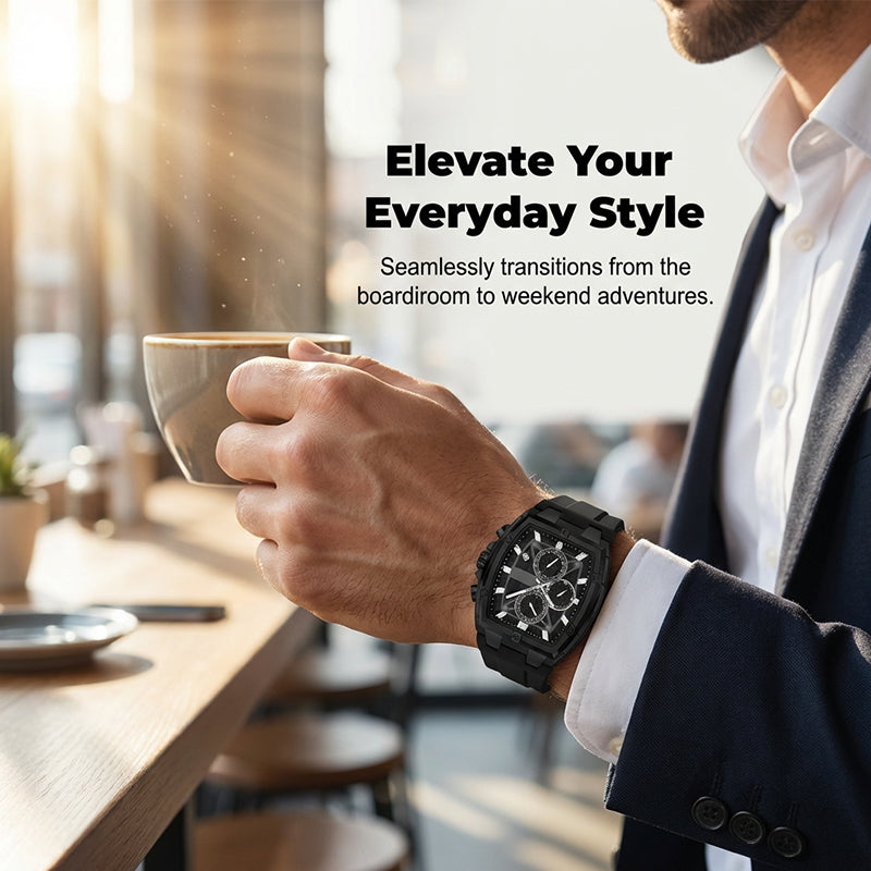 ⌚ 50% RABATT! 🔥 Moderna Tunnformade Fällklocka för Män – Elegant Design, Precist Kvartsur & Tidlös Stil ✨