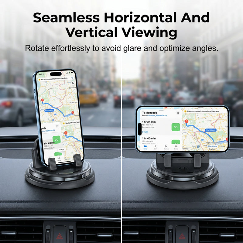 🔥 50% rabatt 🚗 360° roterande mobilhållare för bilen – stabil, stilren & perfekt för handsfree-körning 📱✨