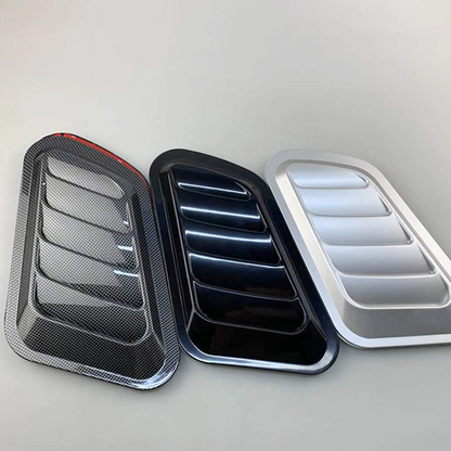 🚗 60% RABATT NU! 💨 Universal Bil Motorhuv Ventilationsdekoration – ABS Material, Enkel Klisterinstallation & Sportig Look För Individuell Styling 🔧