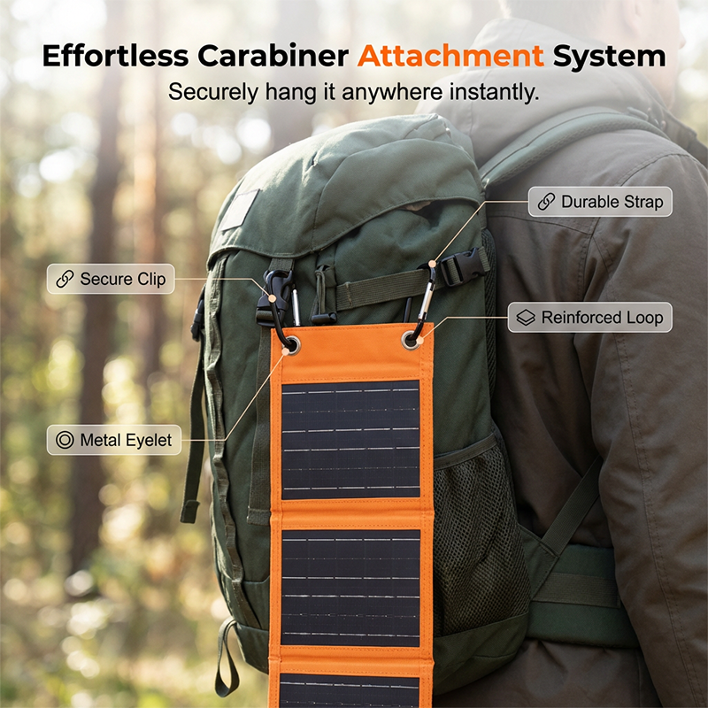 ☀️ 50% RABATT NU! 🔋 Portabel Solpanel med USB-laddning – Hopfällbar, Väderbeständig & 10W Effekt 🏕️