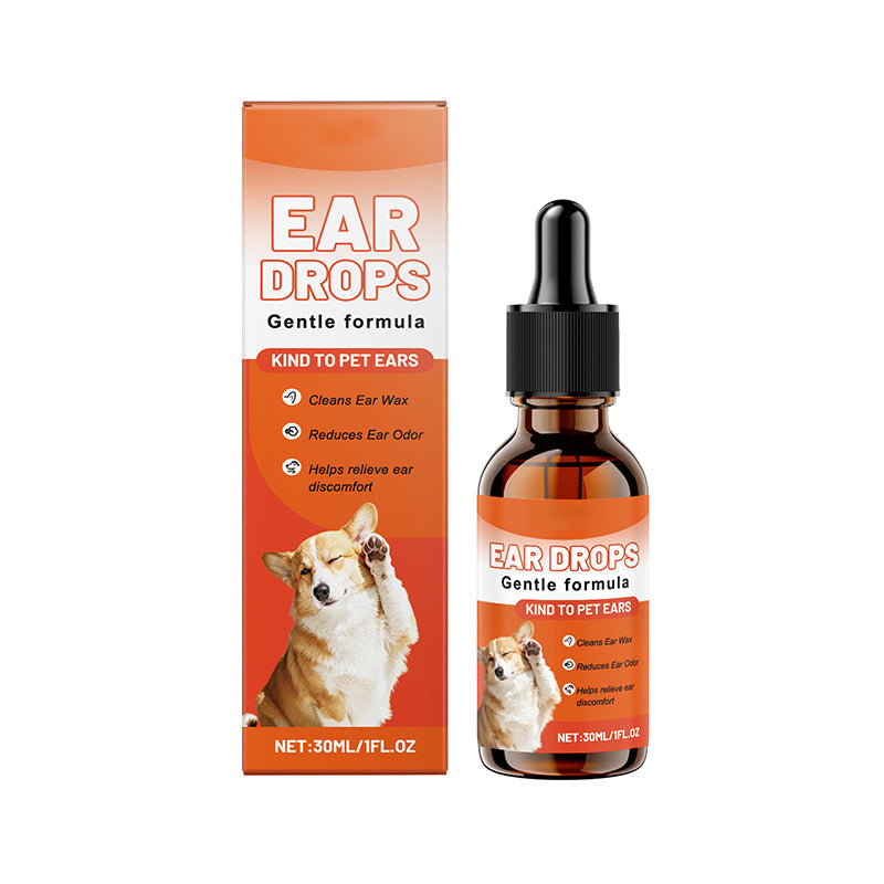 Milda Örondroppar för Hundar - För Daglig Skonsam Öronvård