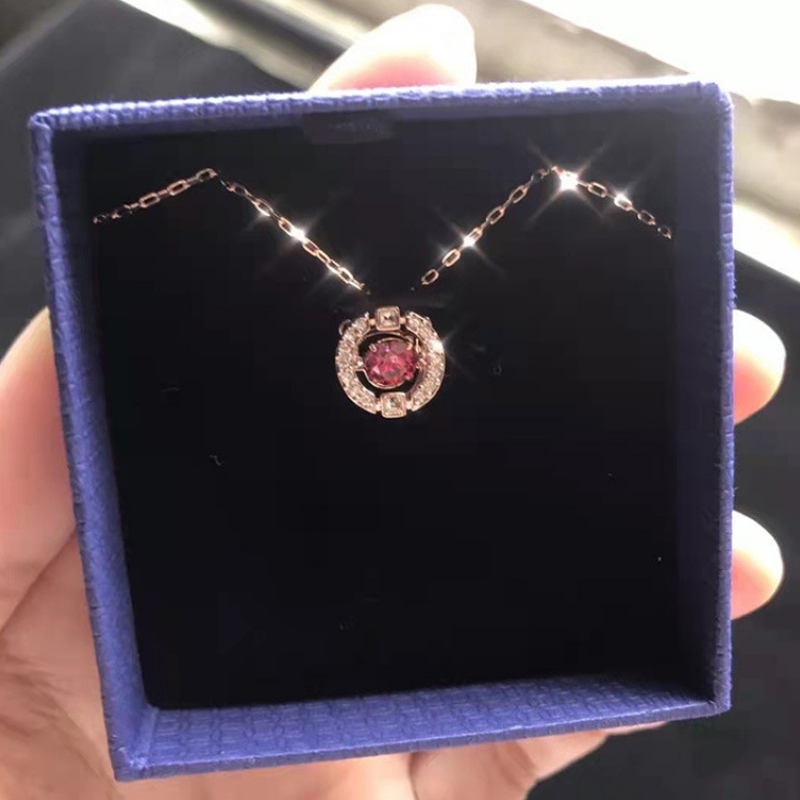 💎 50% RABATT NU! ✨ Svettbeständig Pläterad Dansande Rhinestone Halsband – Dansande Sten, Rhinestone Halo & Klassisk O-kedja 💃