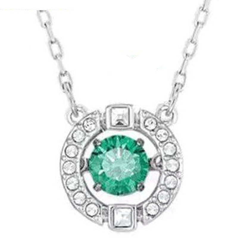 💎 50% RABATT NU! ✨ Svettbeständig Pläterad Dansande Rhinestone Halsband – Dansande Sten, Rhinestone Halo & Klassisk O-kedja 💃