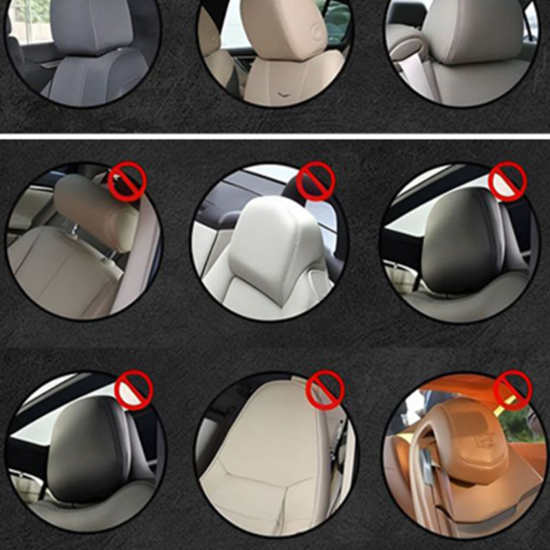 👁️‍🗨️ 50% RABATT NU! 🚗 Spooky Rött Öga Bil Nackstödsskydd – Unik Design, Stretchtyg & Enkel Installation 🎃
