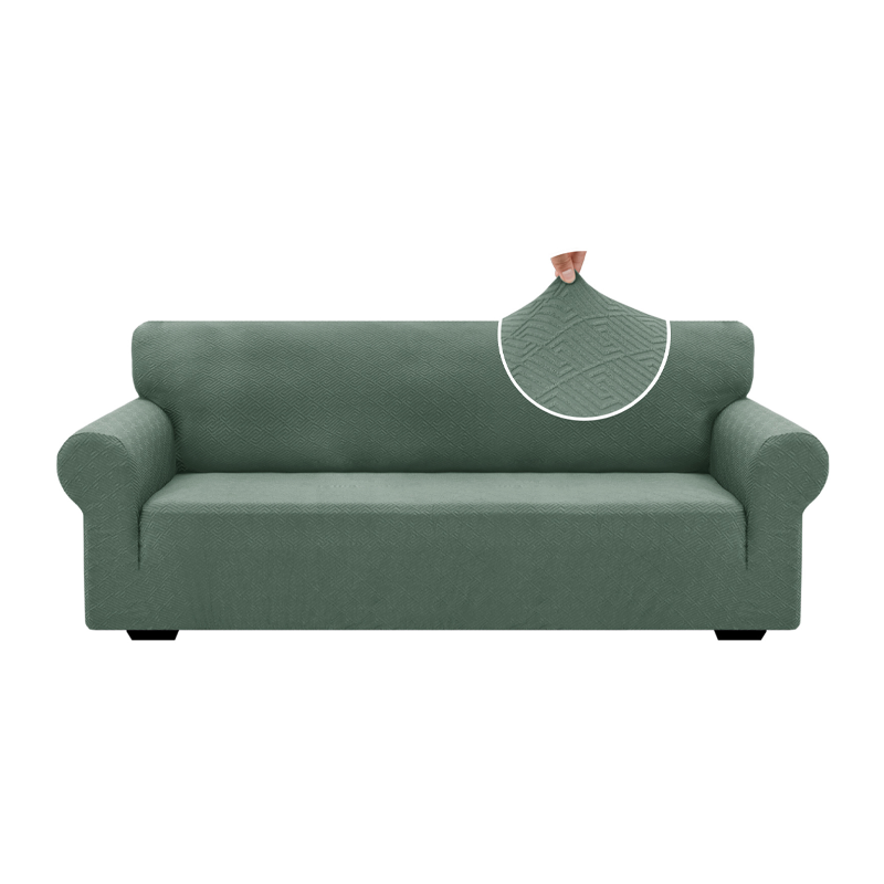 🔥🎁Nyhet 50 % RABATT🔥Sofföverdrag i jacquard med hög elasticitet och halkskyddsremmar