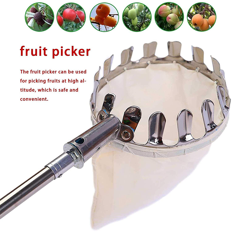 🍎 Frugtplukker med opsamlingskurv
