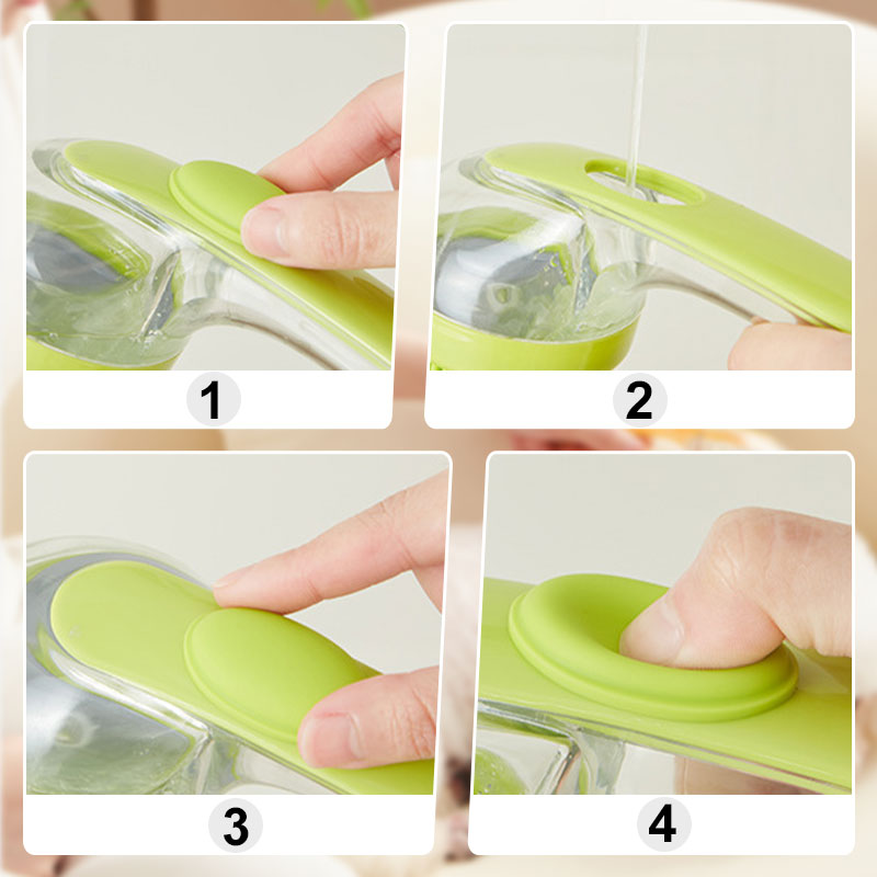 🐾 Köp 1 Få 1 Gratis! 🌿 Djur Badborste – Långt Handtag, Schampodispenser, 2 Borsttyper, Enkel Grepp 🧴