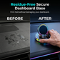 RGB Bilhållare med Trådlös Laddning – Intelligent Autoklämning, 15W Snabbladdning & 360° Rotation